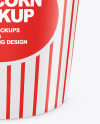 Popcorn Bucket Mockup