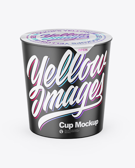 Matte Cup Mockup