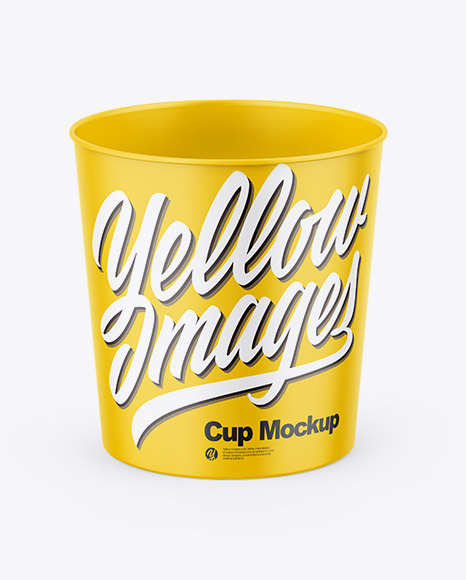 Matte Cup Mockup