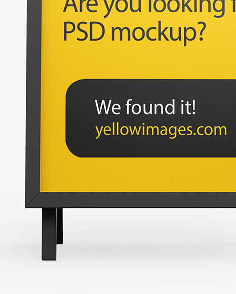 Street Stand Mockup