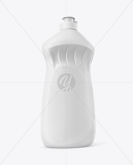 Washing-up Liquid Glossy Bottle Mockup