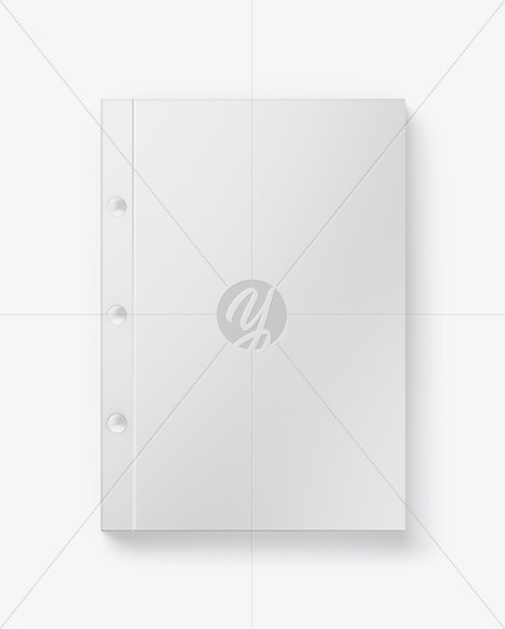 Hard Cover Notebook Mockup