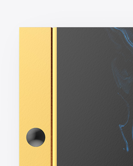 Hard Cover Notebook Mockup