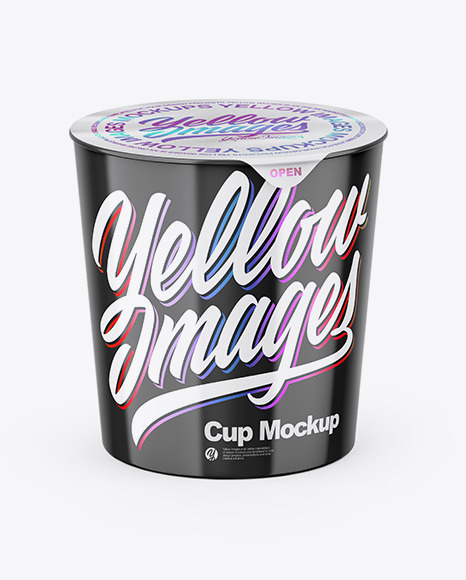 Glossy Cup Mockup