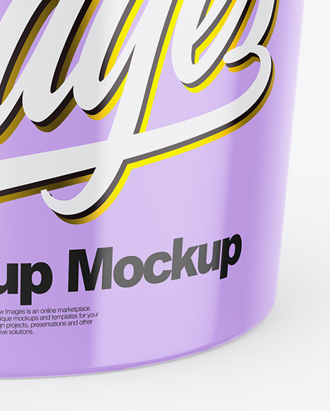 Glossy Cup Mockup