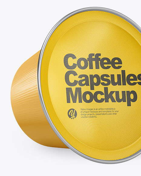 Coffee Capsules Mockups