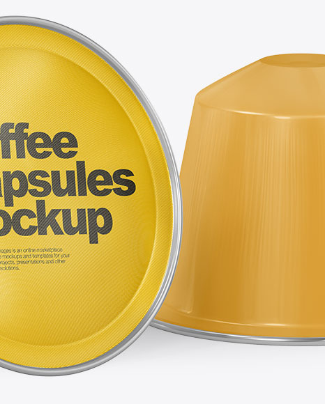 Coffee Capsules Mockups