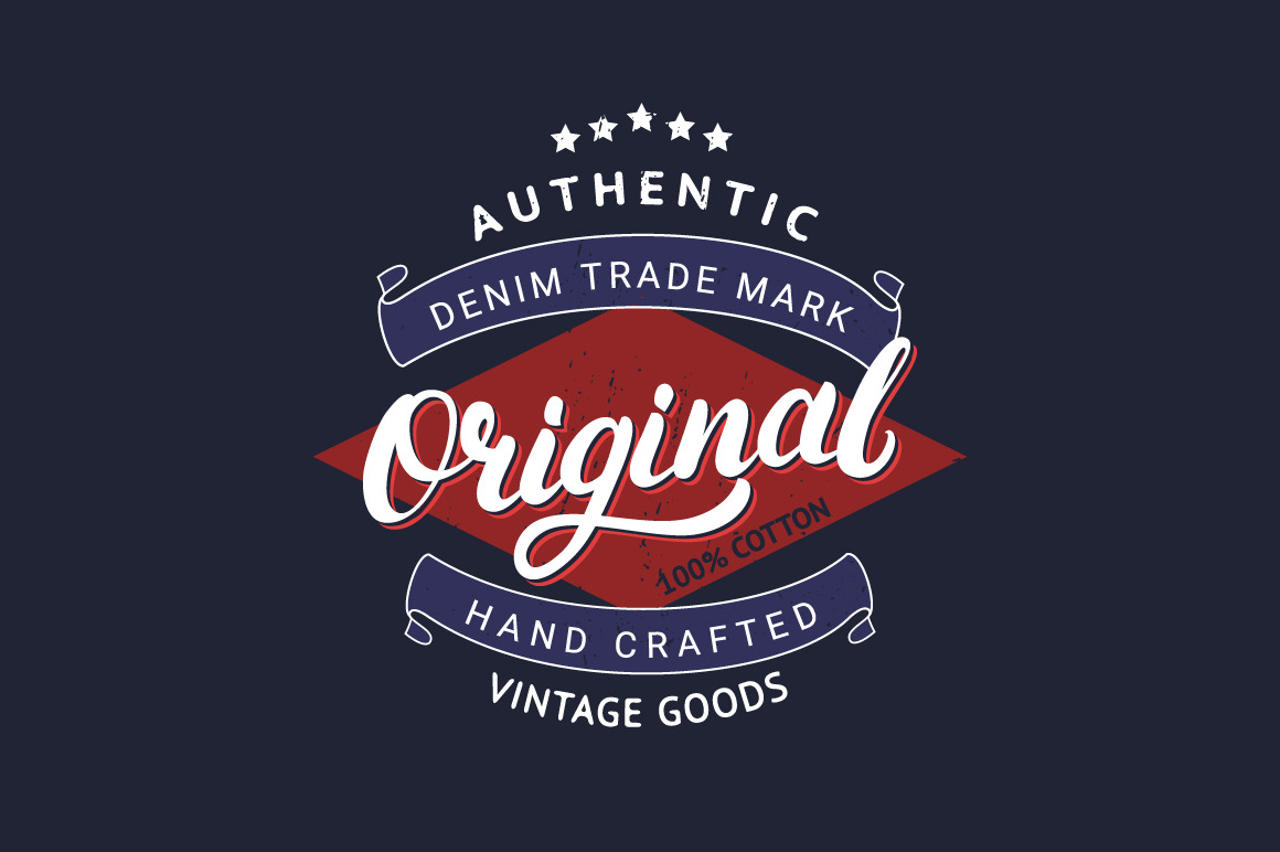 8 Vintage Labels &amp; Badges