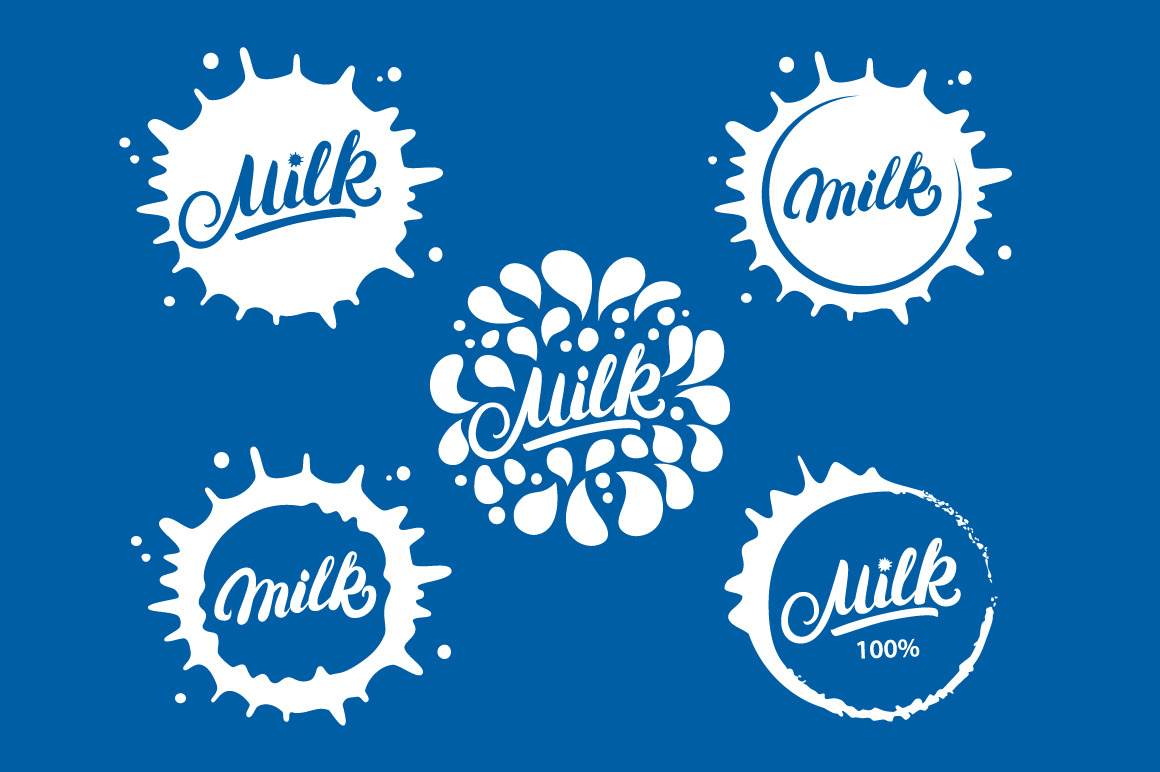 11 Milk logos 11 Milk logos