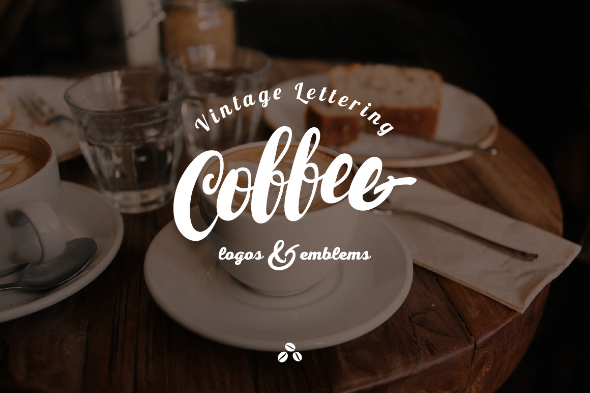 9 Letttering Vintage Coffee Logos 9 Letttering Vintage Coffee Logos