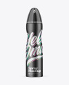 Matte Metallic Spray Bottle Mockup