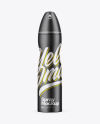 Matte Metallic Spray Bottle Mockup