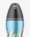 Matte Metallic Spray Bottle Mockup