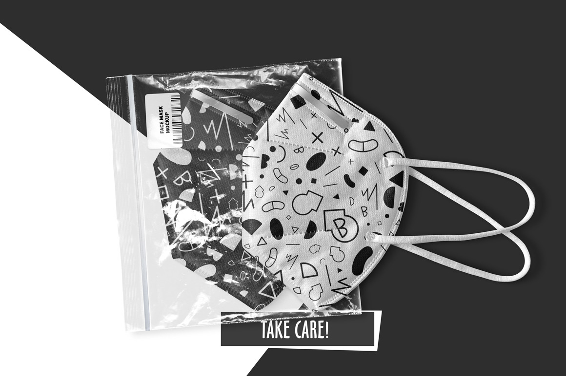 Face Mask Mockup Face Mask Mockup