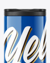 Glossy Vacuum Coffee Cup Mockup