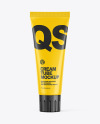 Glossy Cosmetic Tube Mockup