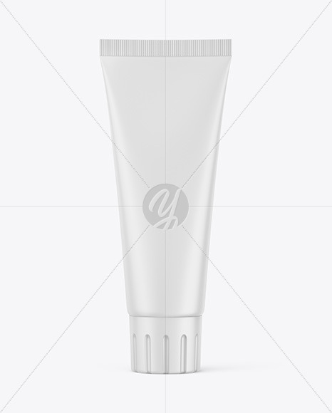 Matte Cosmetic Tube Mockup