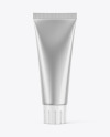 Metallic Cosmetic Tube Mockup