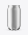 Metallic PET Can Mockup