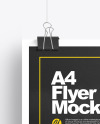 A4 Flyer Mockup