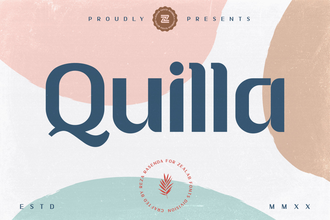 Quilla multipurpose elegant font Quilla multipurpose elegant font
