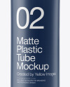 Matte Plastic Tube Mockup