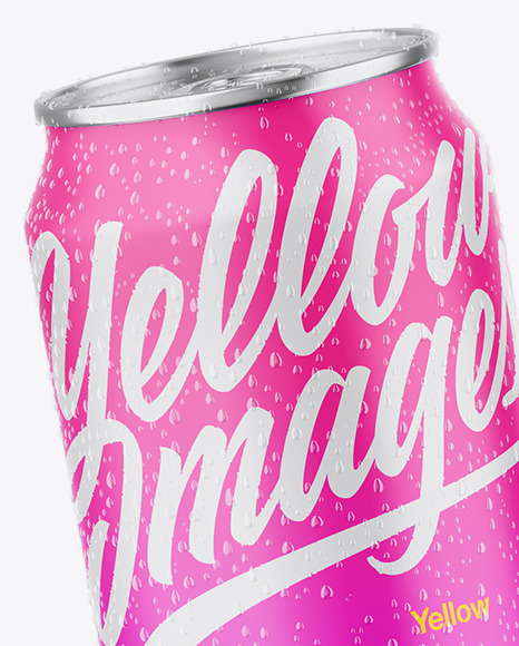 Two Metallic Cans W/ Matte Finish Mockup Two Metallic Cans W/ Matte Finish Mockup