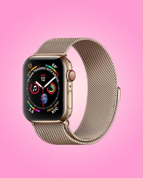 Apple Watch Series 4 Mockup