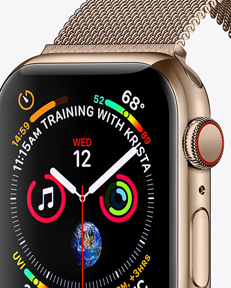 Apple Watch Series 4 Mockup