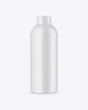 Matte Plastic Bottle Mockup