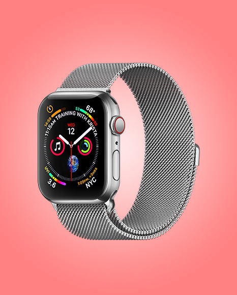 Apple Watch Series 4 Mockup