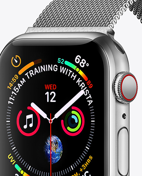 Apple Watch Series 4 Mockup