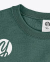 Sweatshirt with Crew Neck Mockup