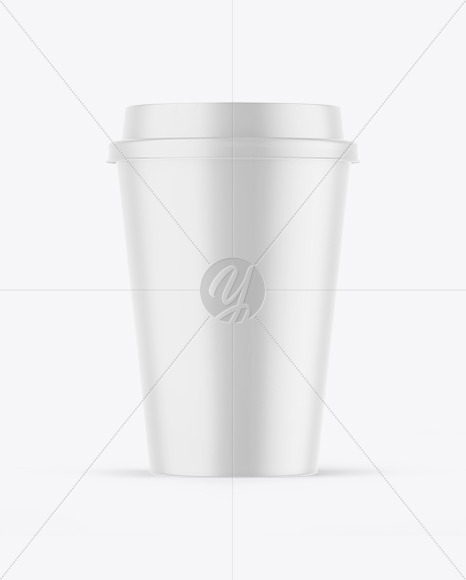 Matte Coffee Cup Mockup