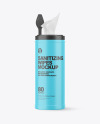 Matte Opened Sanitizing Wipes Canister Mockup