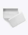 Opened Shoe Box Mockup