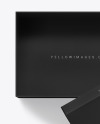 Opened Shoe Box Mockup