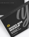 Opened Shoe Box Mockup