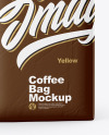 250g Coffee Bag Mockup