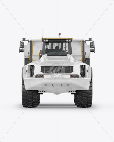 Articulated Hauler Mockup - Front View