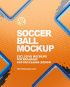 Soccer Ball Mockup