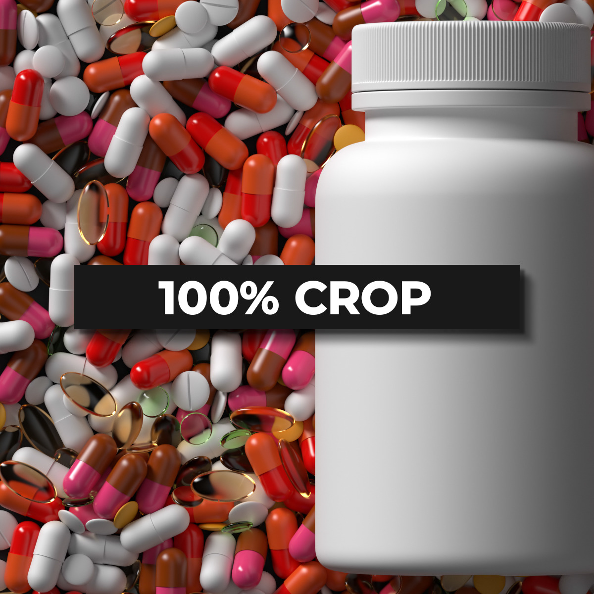 Pills Render Set Pills Render Set