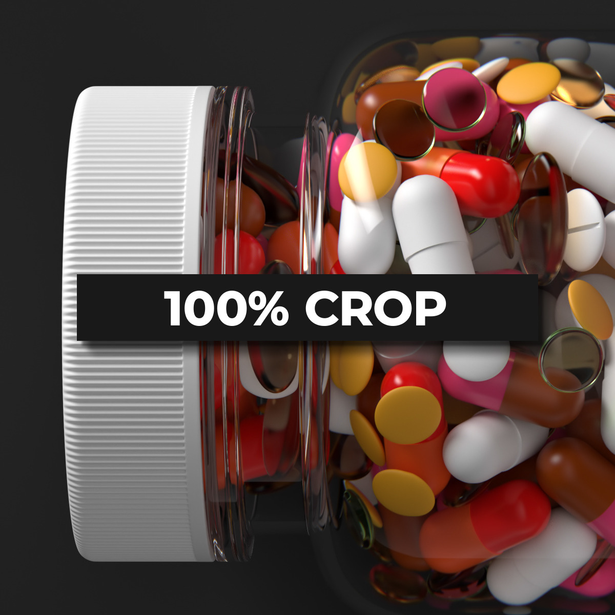 Pills Render Set Pills Render Set