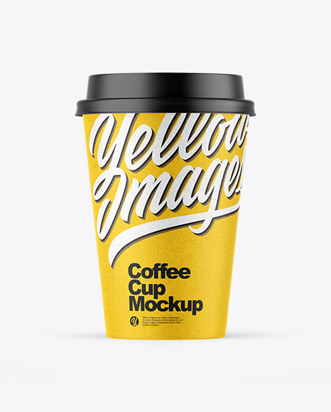 Kraft Coffee Cup Mockup