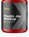 Glossy Protein Jar Mockup Glossy Protein Jar Mockup