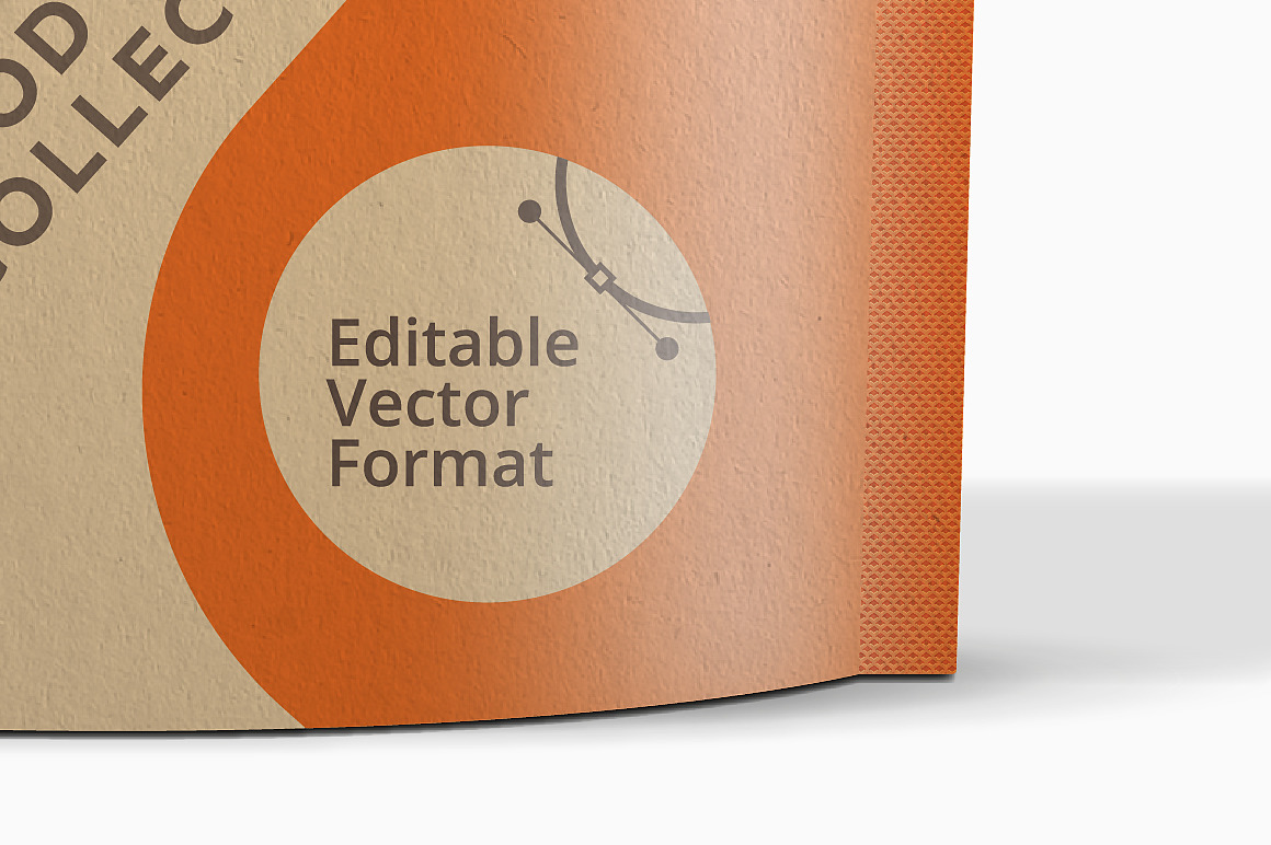 Kraft Paper Bag Stand up Pouch Doypack with Clear Window Mockup Kraft Paper Bag Stand up Pouch Doypack with Clear Window Mockup