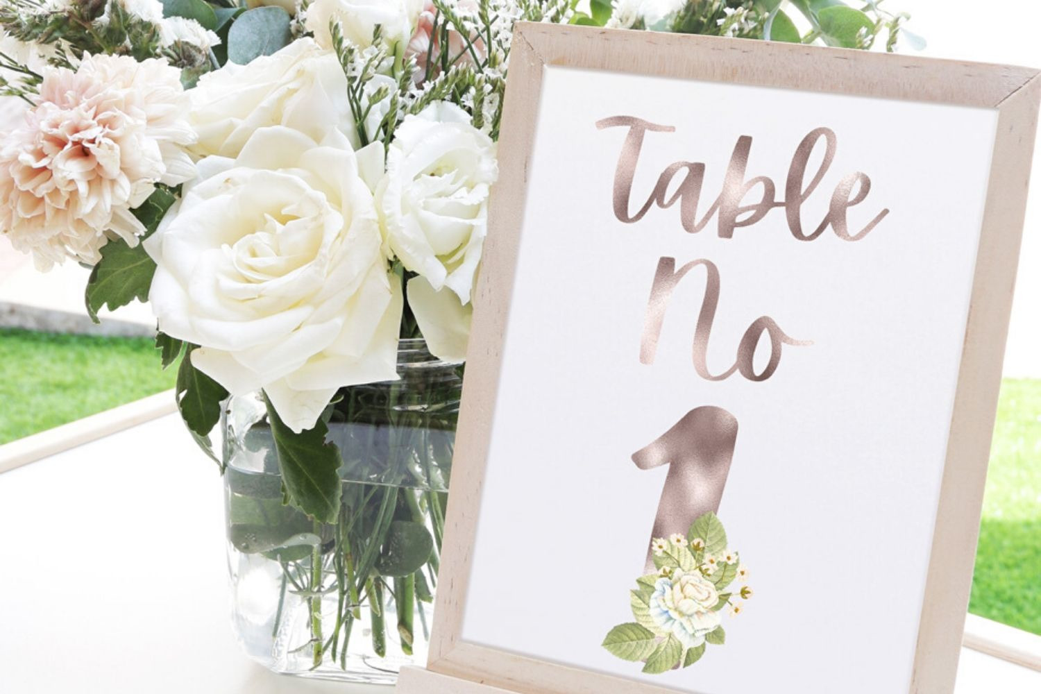 Rose Gold Vintage Rose Alphabet and Number Rose Gold Vintage Rose Alphabet and Number