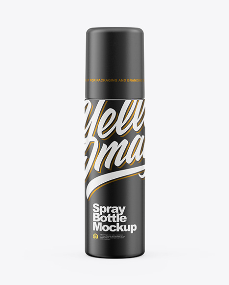 Matte Spray Bottle Mockup Matte Spray Bottle Mockup