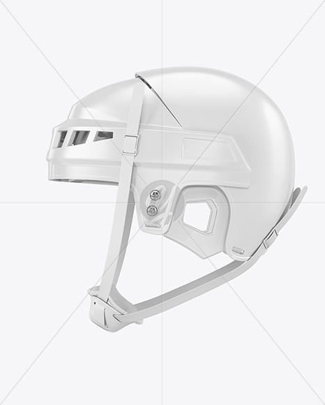 Hockey Helmet Mockup