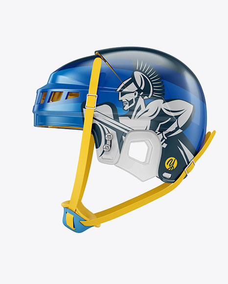 Hockey Helmet Mockup